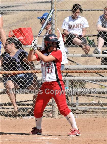 Thumbnail 3 in Redlands East Valley vs St. Lucy's (Brea Tournament) photogallery.