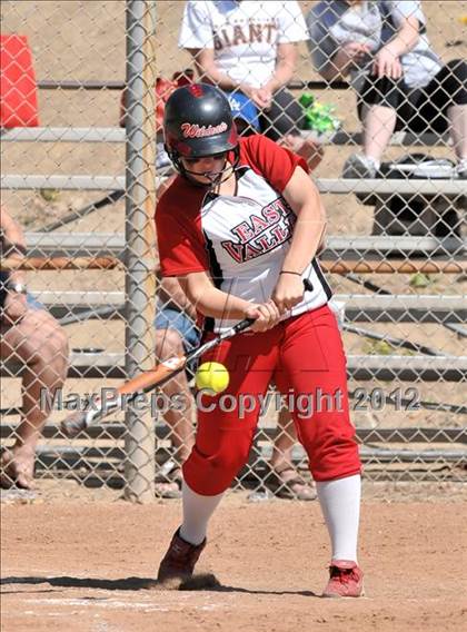 Thumbnail 3 in Redlands East Valley vs St. Lucy's (Brea Tournament) photogallery.