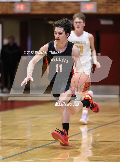 Thumbnail 1 in Genesis Prep Academy vs Wallace (A1D1 Districts Playoffs) photogallery.