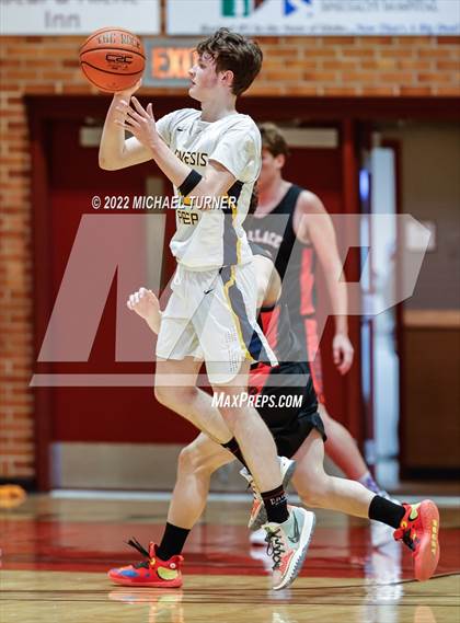 Thumbnail 3 in Genesis Prep Academy vs Wallace (A1D1 Districts Playoffs) photogallery.