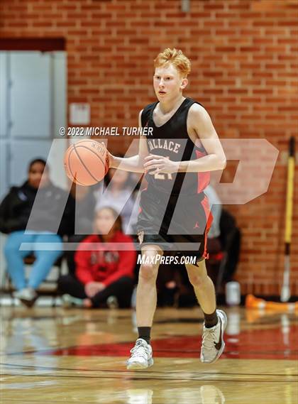 Thumbnail 1 in Genesis Prep Academy vs Wallace (A1D1 Districts Playoffs) photogallery.