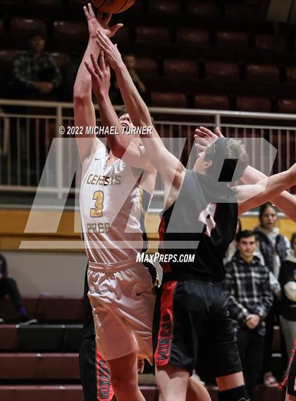 Thumbnail 3 in Genesis Prep Academy vs Wallace (A1D1 Districts Playoffs) photogallery.