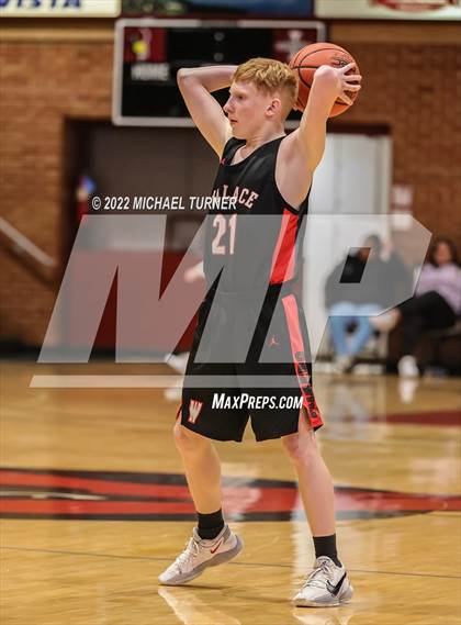 Thumbnail 1 in Genesis Prep Academy vs Wallace (A1D1 Districts Playoffs) photogallery.