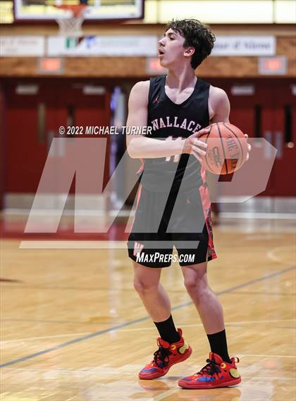 Thumbnail 2 in Genesis Prep Academy vs Wallace (A1D1 Districts Playoffs) photogallery.