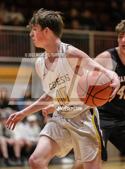 Thumbnail 2 in Genesis Prep Academy vs Wallace (A1D1 Districts Playoffs) photogallery.