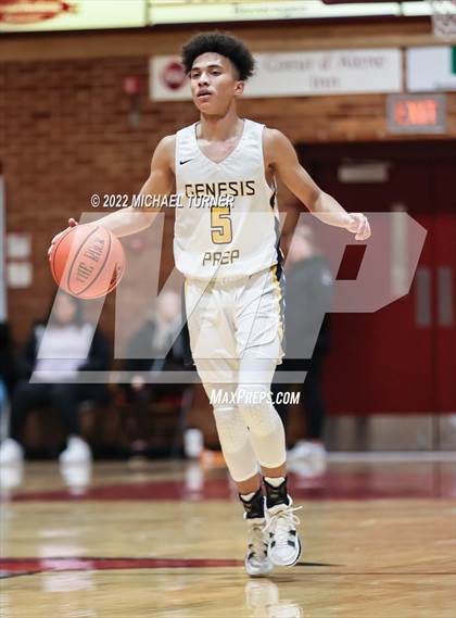 Thumbnail 3 in Genesis Prep Academy vs Wallace (A1D1 Districts Playoffs) photogallery.