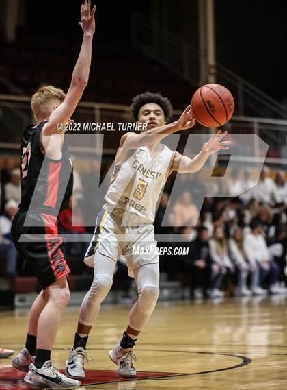 Thumbnail 2 in Genesis Prep Academy vs Wallace (A1D1 Districts Playoffs) photogallery.