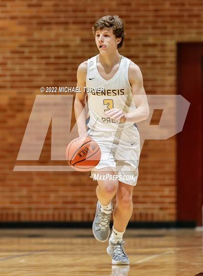 Thumbnail 3 in Genesis Prep Academy vs Wallace (A1D1 Districts Playoffs) photogallery.