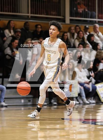 Thumbnail 3 in Genesis Prep Academy vs Wallace (A1D1 Districts Playoffs) photogallery.