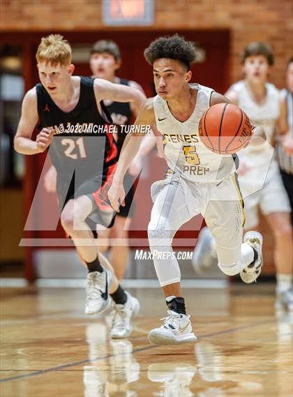 Thumbnail 3 in Genesis Prep Academy vs Wallace (A1D1 Districts Playoffs) photogallery.