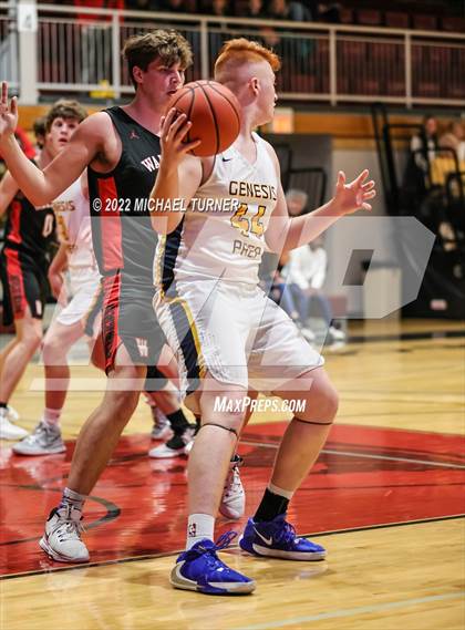 Thumbnail 2 in Genesis Prep Academy vs Wallace (A1D1 Districts Playoffs) photogallery.