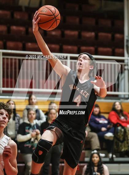 Thumbnail 2 in Genesis Prep Academy vs Wallace (A1D1 Districts Playoffs) photogallery.