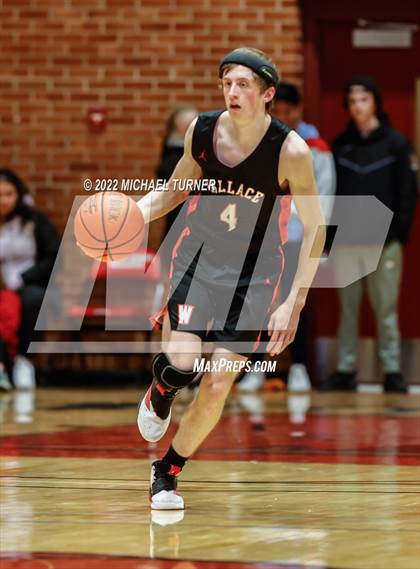 Thumbnail 3 in Genesis Prep Academy vs Wallace (A1D1 Districts Playoffs) photogallery.