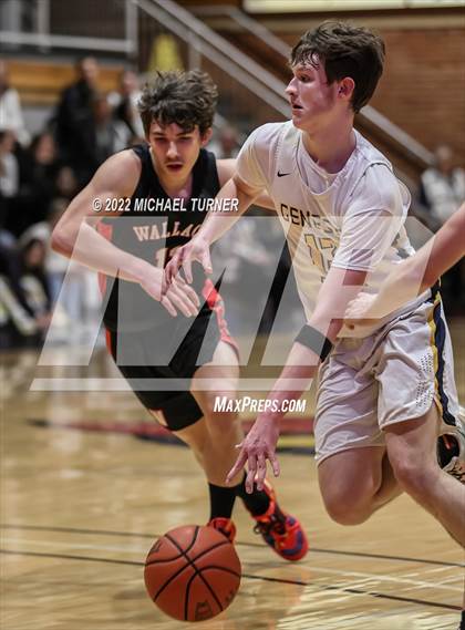 Thumbnail 3 in Genesis Prep Academy vs Wallace (A1D1 Districts Playoffs) photogallery.