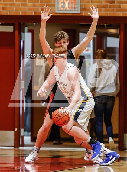 Thumbnail 3 in Genesis Prep Academy vs Wallace (A1D1 Districts Playoffs) photogallery.