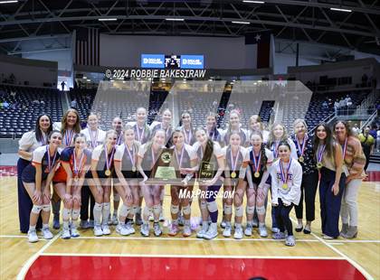 Thumbnail 3 in Cedar Park @ Wakeland (UIL 5A Volleyball Division 2 Final Medal Ceremony) photogallery.
