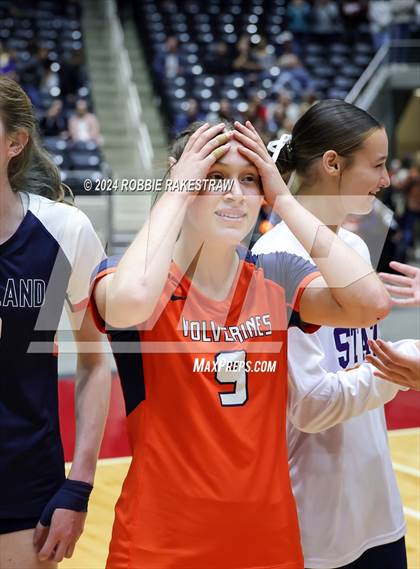 Thumbnail 1 in Cedar Park @ Wakeland (UIL 5A Volleyball Division 2 Final Medal Ceremony) photogallery.