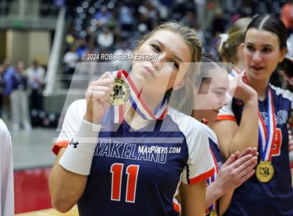 Thumbnail 3 in Cedar Park @ Wakeland (UIL 5A Volleyball Division 2 Final Medal Ceremony) photogallery.