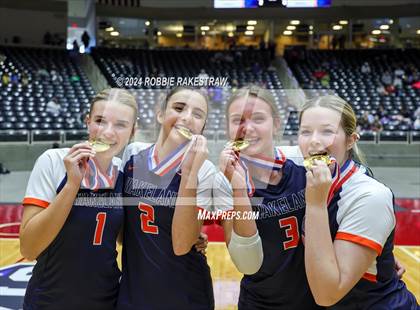 Thumbnail 3 in Cedar Park @ Wakeland (UIL 5A Volleyball Division 2 Final Medal Ceremony) photogallery.