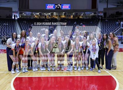 Thumbnail 1 in Cedar Park @ Wakeland (UIL 5A Volleyball Division 2 Final Medal Ceremony) photogallery.