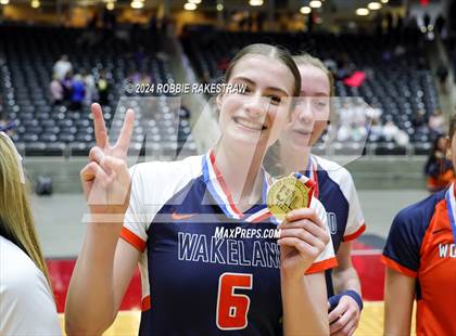 Thumbnail 3 in Cedar Park @ Wakeland (UIL 5A Volleyball Division 2 Final Medal Ceremony) photogallery.