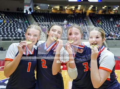 Thumbnail 1 in Cedar Park @ Wakeland (UIL 5A Volleyball Division 2 Final Medal Ceremony) photogallery.