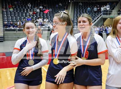 Thumbnail 3 in Cedar Park @ Wakeland (UIL 5A Volleyball Division 2 Final Medal Ceremony) photogallery.