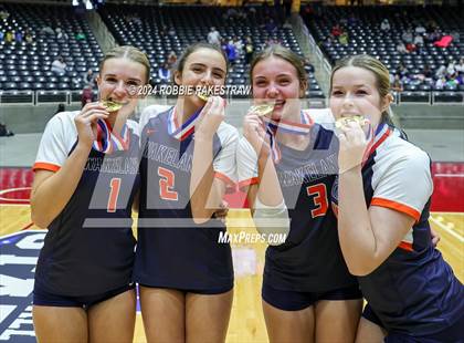 Thumbnail 2 in Cedar Park @ Wakeland (UIL 5A Volleyball Division 2 Final Medal Ceremony) photogallery.