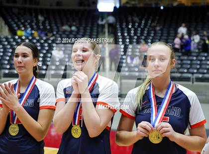 Thumbnail 3 in Cedar Park @ Wakeland (UIL 5A Volleyball Division 2 Final Medal Ceremony) photogallery.