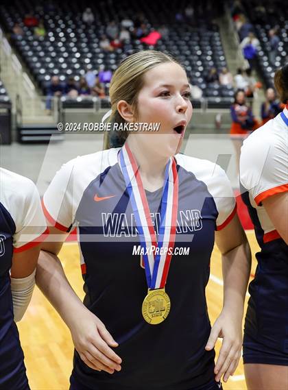 Thumbnail 1 in Cedar Park @ Wakeland (UIL 5A Volleyball Division 2 Final Medal Ceremony) photogallery.