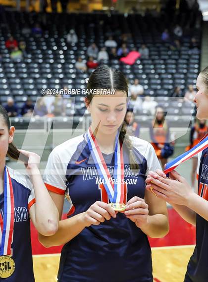 Thumbnail 3 in Cedar Park @ Wakeland (UIL 5A Volleyball Division 2 Final Medal Ceremony) photogallery.