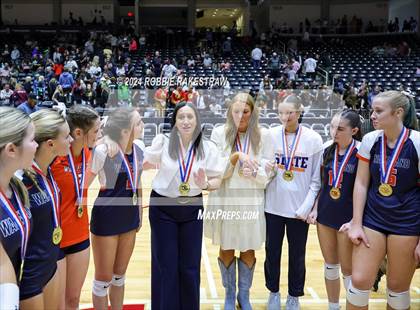 Thumbnail 2 in Cedar Park @ Wakeland (UIL 5A Volleyball Division 2 Final Medal Ceremony) photogallery.