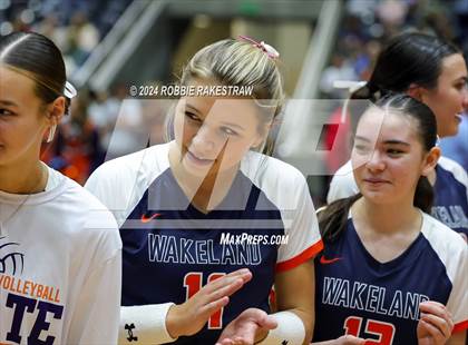 Thumbnail 3 in Cedar Park @ Wakeland (UIL 5A Volleyball Division 2 Final Medal Ceremony) photogallery.