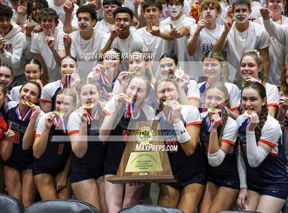 Thumbnail 1 in Cedar Park @ Wakeland (UIL 5A Volleyball Division 2 Final Medal Ceremony) photogallery.