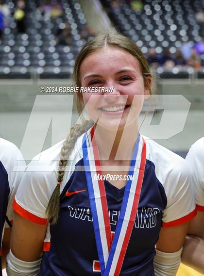 Thumbnail 3 in Cedar Park @ Wakeland (UIL 5A Volleyball Division 2 Final Medal Ceremony) photogallery.
