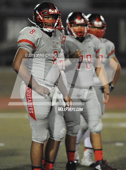 Thumbnail 3 in Village Christian vs. Whittier Christian photogallery.