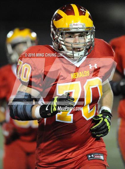 Thumbnail 3 in Village Christian vs. Whittier Christian photogallery.