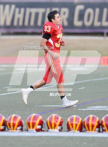 Thumbnail 2 in Village Christian vs. Whittier Christian photogallery.