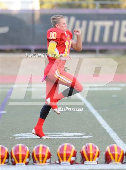Thumbnail 1 in Village Christian vs. Whittier Christian photogallery.