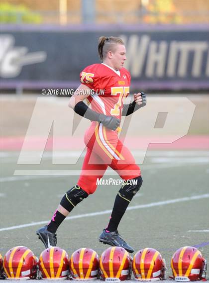 Thumbnail 2 in Village Christian vs. Whittier Christian photogallery.