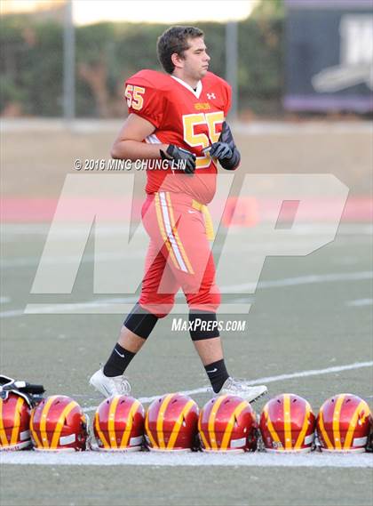 Thumbnail 3 in Village Christian vs. Whittier Christian photogallery.