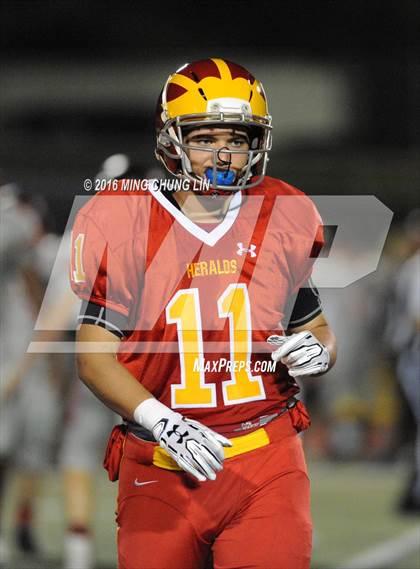 Thumbnail 1 in Village Christian vs. Whittier Christian photogallery.