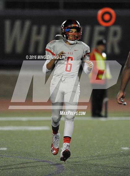 Thumbnail 3 in Village Christian vs. Whittier Christian photogallery.