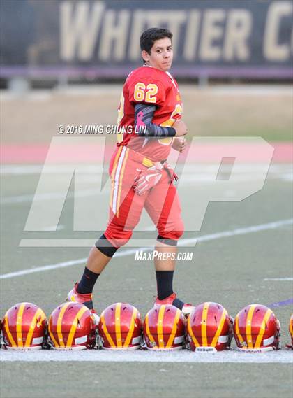 Thumbnail 2 in Village Christian vs. Whittier Christian photogallery.