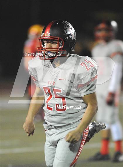Thumbnail 2 in Village Christian vs. Whittier Christian photogallery.
