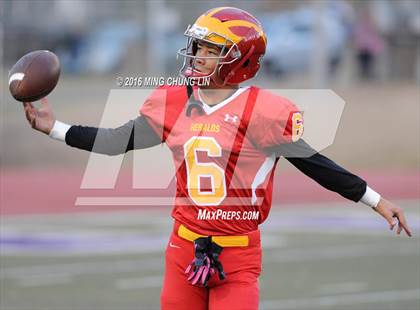 Thumbnail 3 in Village Christian vs. Whittier Christian photogallery.