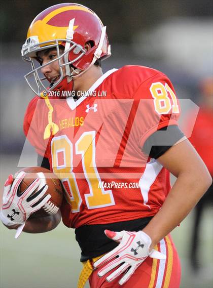 Thumbnail 1 in Village Christian vs. Whittier Christian photogallery.