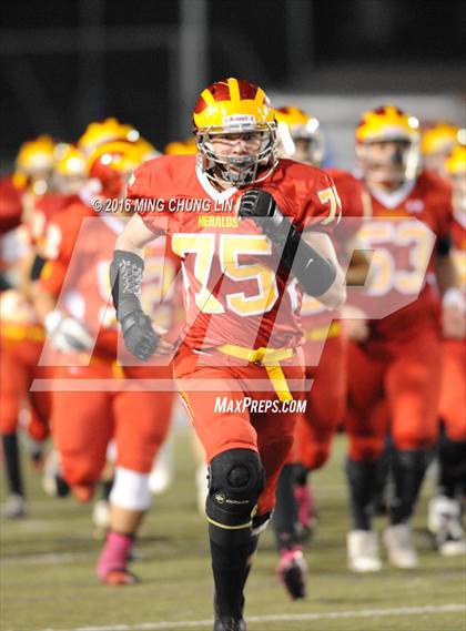 Thumbnail 1 in Village Christian vs. Whittier Christian photogallery.
