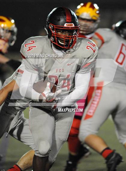 Thumbnail 1 in Village Christian vs. Whittier Christian photogallery.