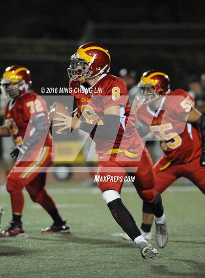 Thumbnail 1 in Village Christian vs. Whittier Christian photogallery.